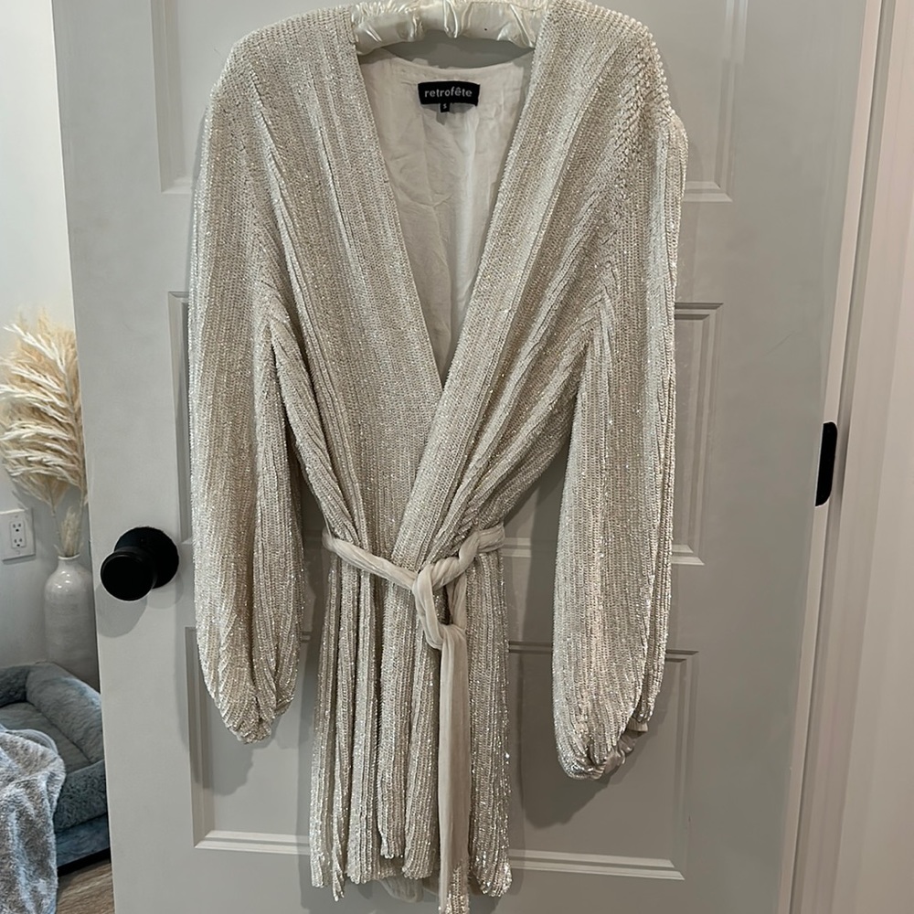 Retrofete Gabrielle sequin robe dress